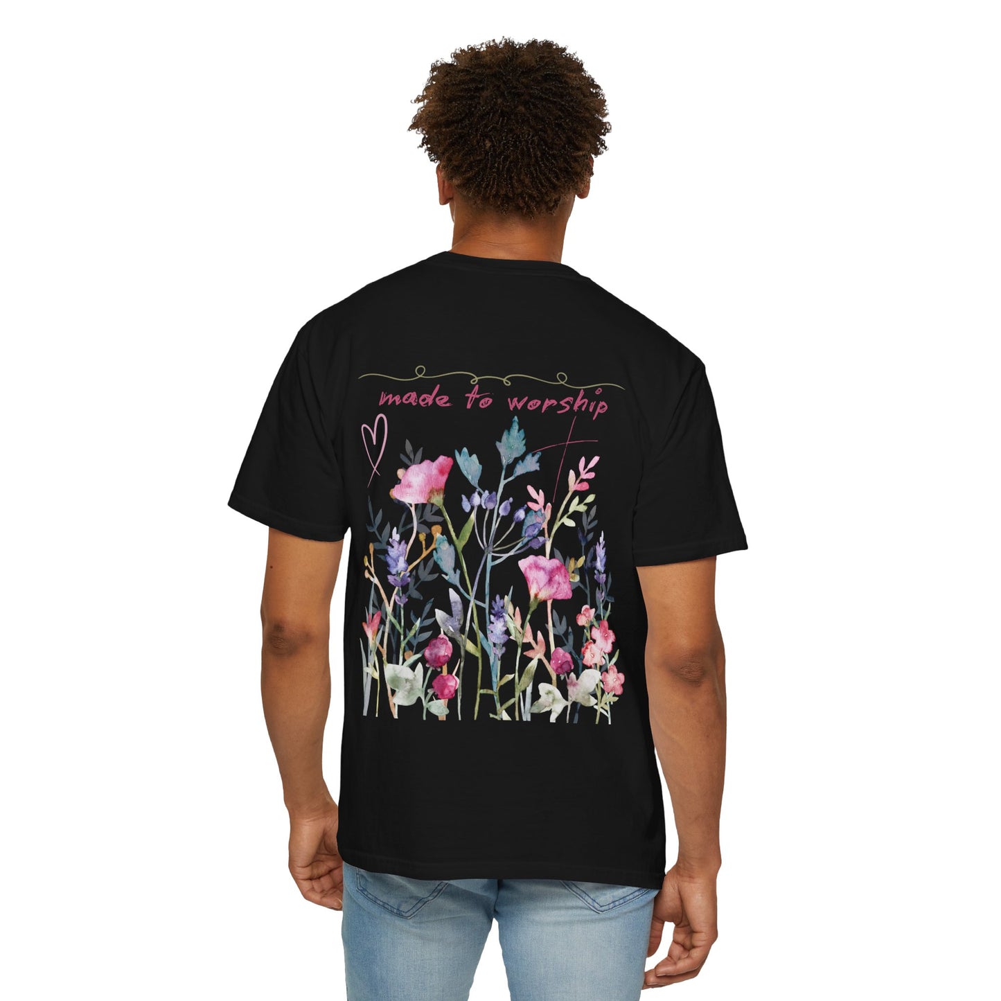 Made To Worship Floral T-Shirt
