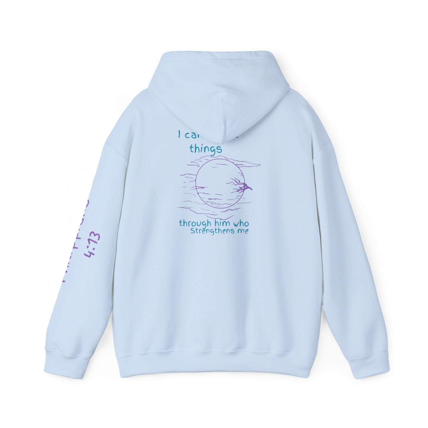 I Can Do All Things Philippians 4:13-Hoodie