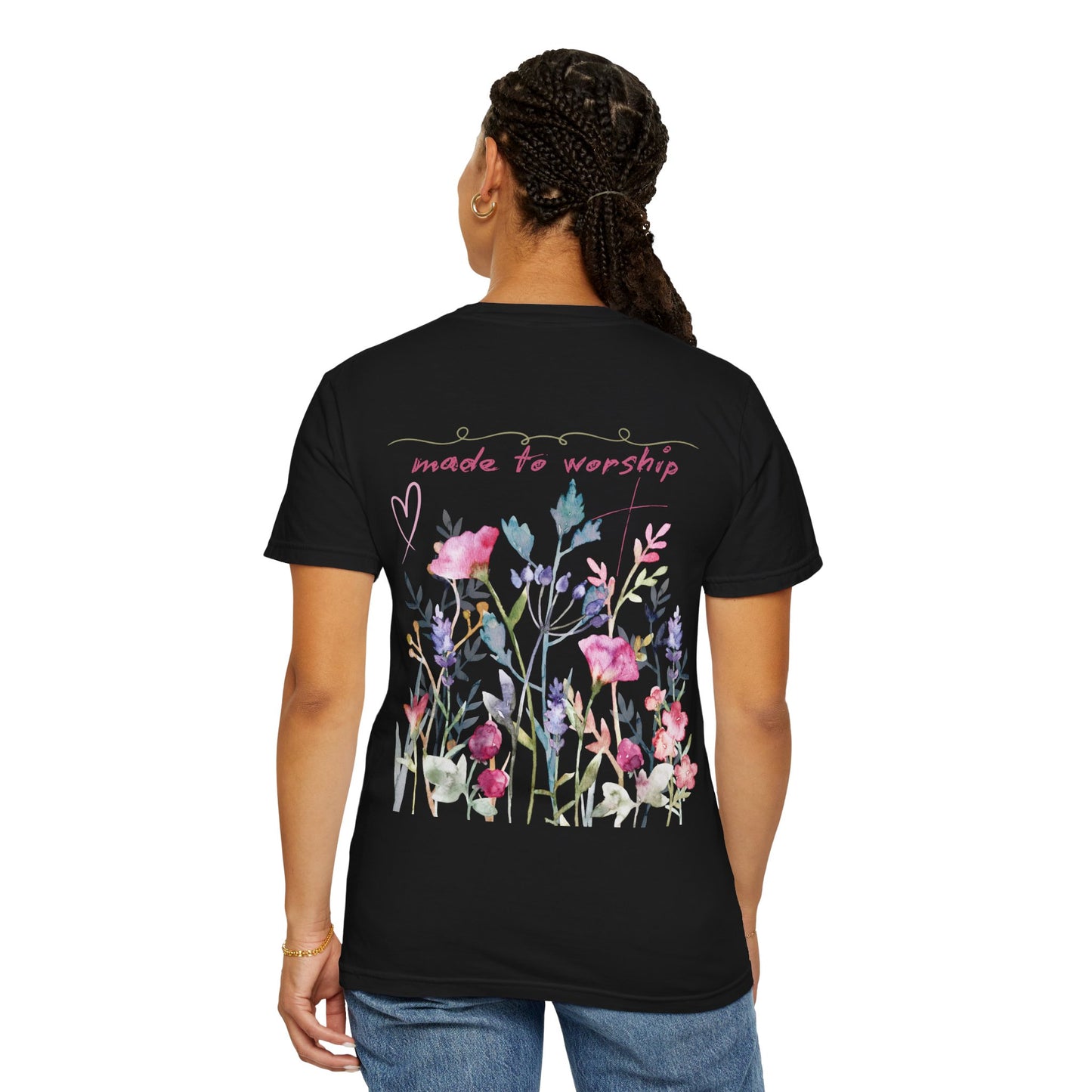 Made To Worship Floral T-Shirt