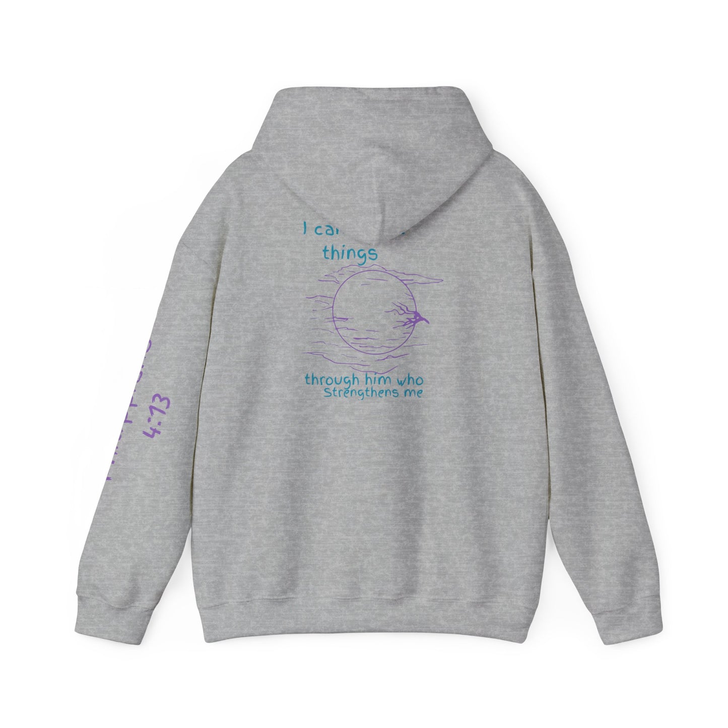 I Can Do All Things Philippians 4:13-Hoodie