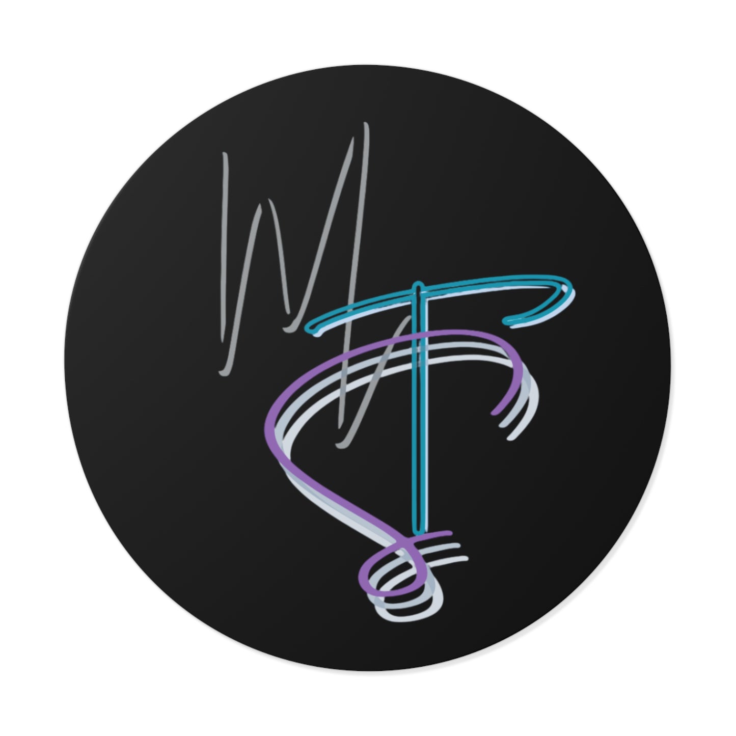 Minus The Stress Logo Sticker