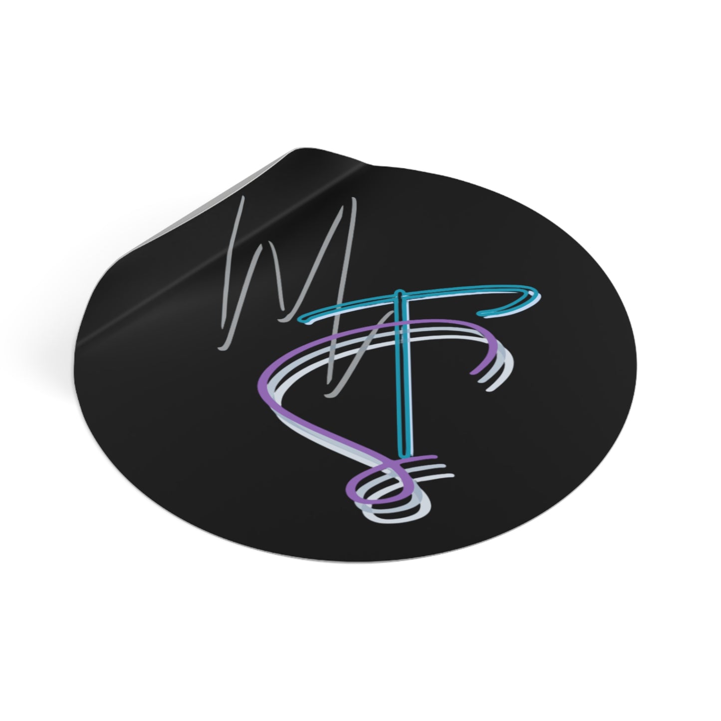 Minus The Stress Logo Sticker