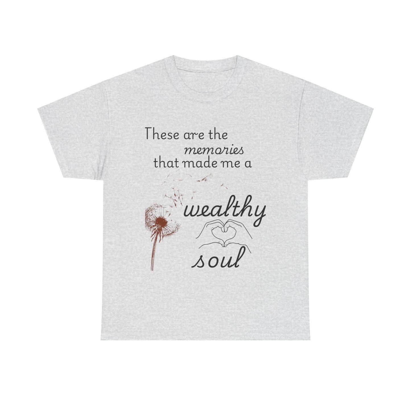 'Wealthy Soul' Inspirational Dandelion T-Shirt