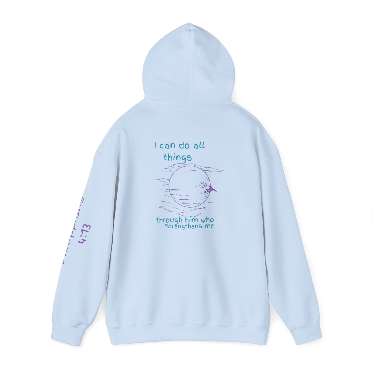 I Can Do All Things Philippians 4:13-Hoodie