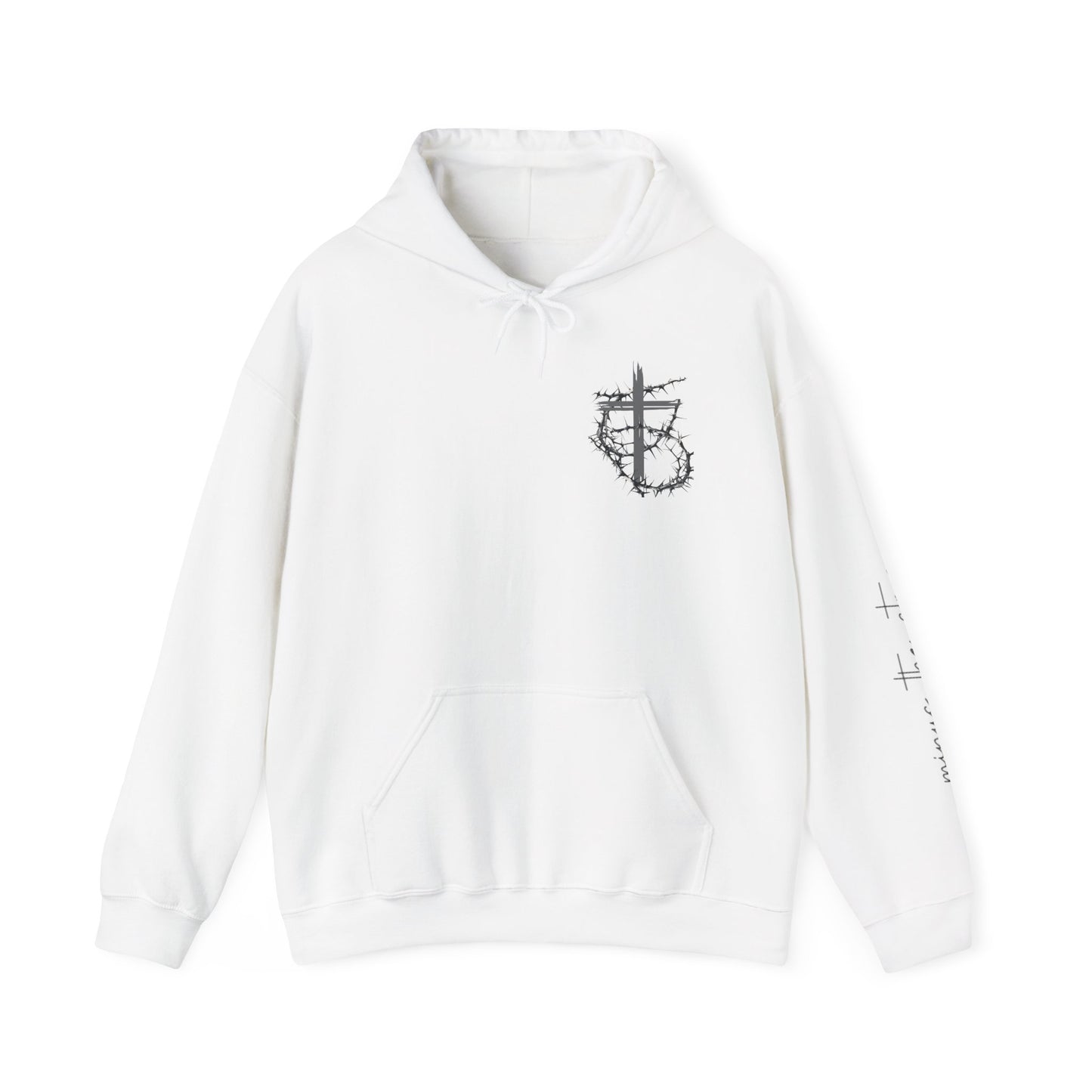 Vintage Church Design Hooded Sweatshirt