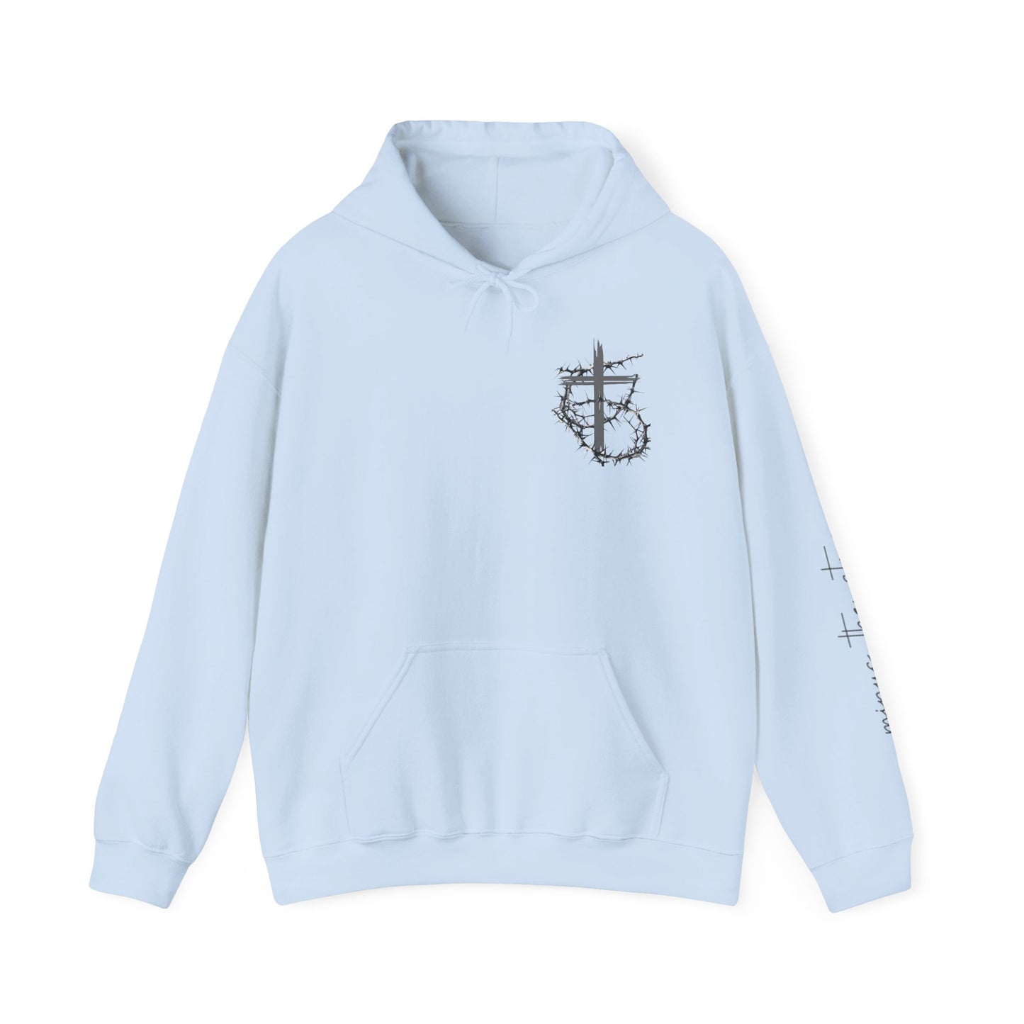 Vintage Church Design Hooded Sweatshirt