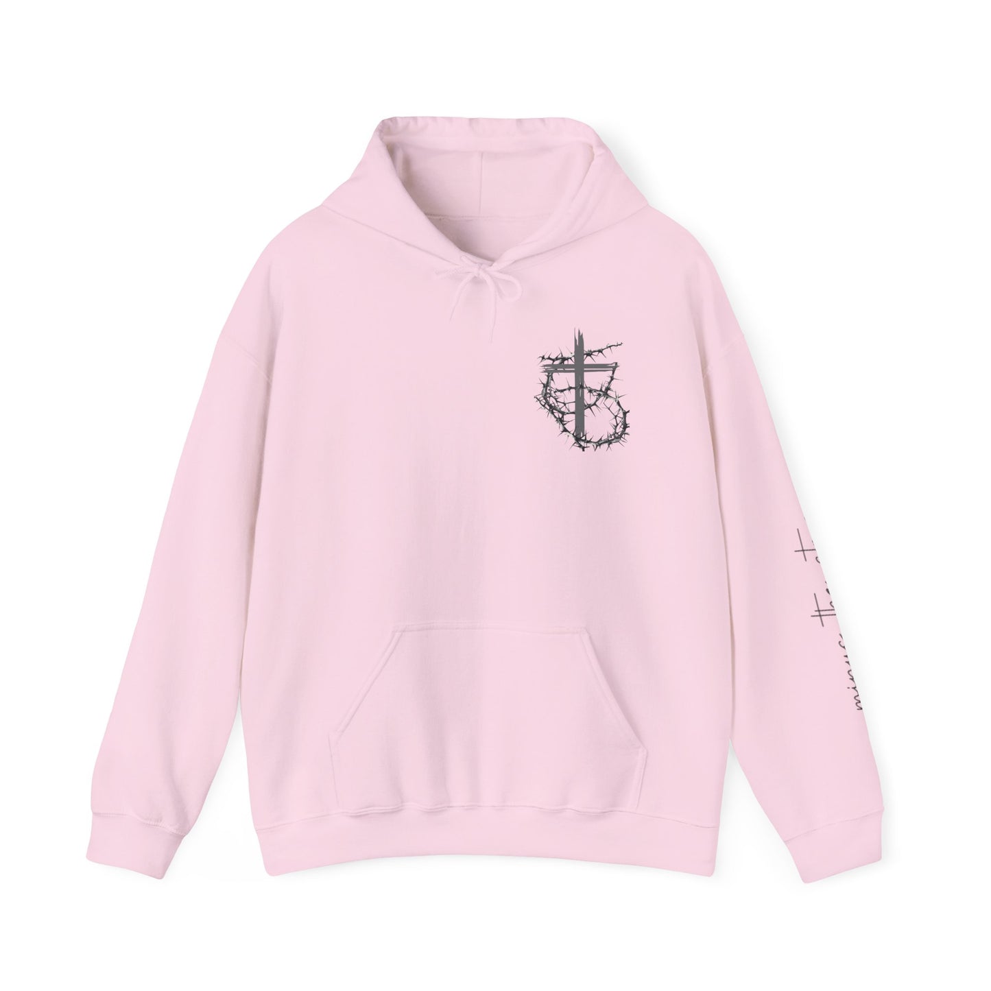 Vintage Church Design Hooded Sweatshirt