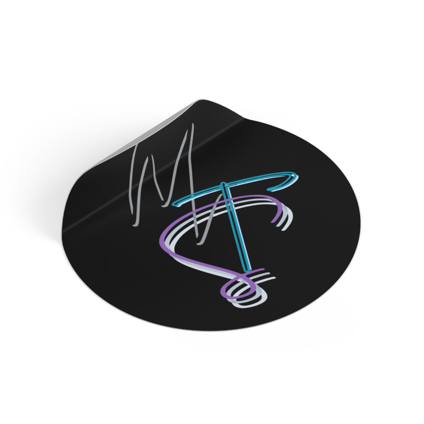 Minus The Stress Logo Sticker