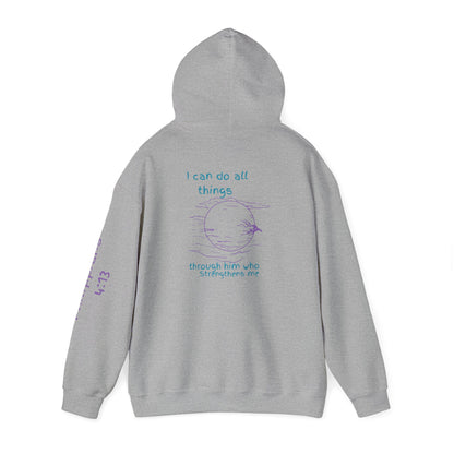 I Can Do All Things Philippians 4:13-Hoodie
