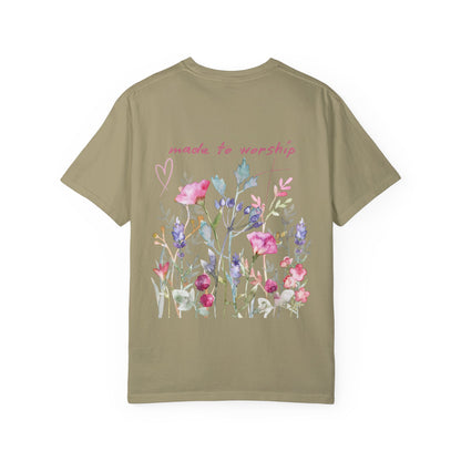 Made To Worship Floral T-Shirt