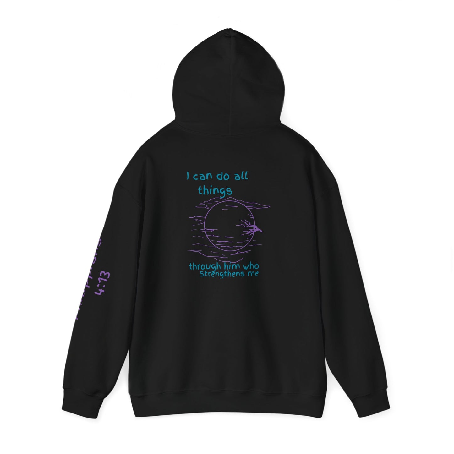 I Can Do All Things Philippians 4:13-Hoodie
