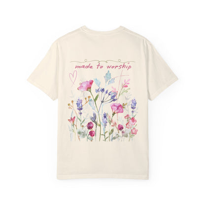 Made To Worship Floral T-Shirt