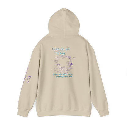 I Can Do All Things Philippians 4:13-Hoodie