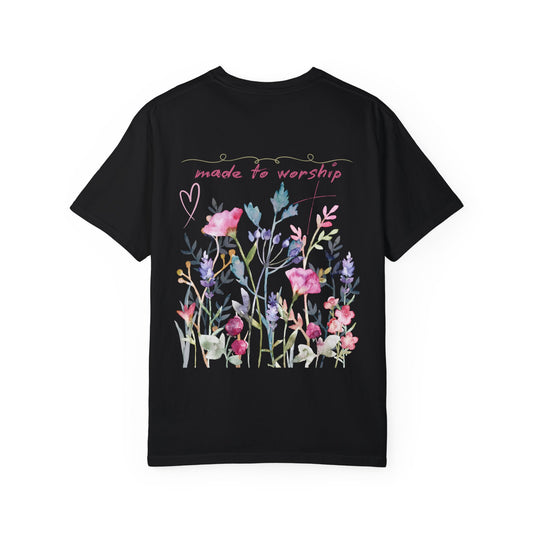 Made To Worship Floral T-Shirt